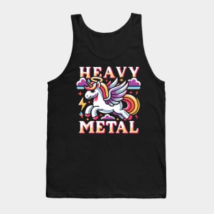 Heavy Metal Unicorn Tank Top